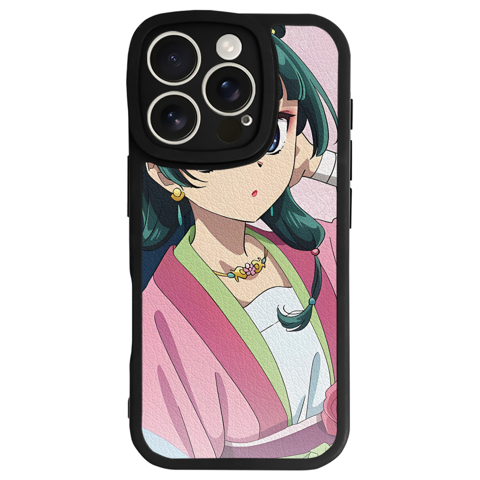 薬屋のひとりごと The Apothecary Diaries 【iPhone 16シリーズ対応】シリコンスマホケース（レザー調） 材質：シリコン
